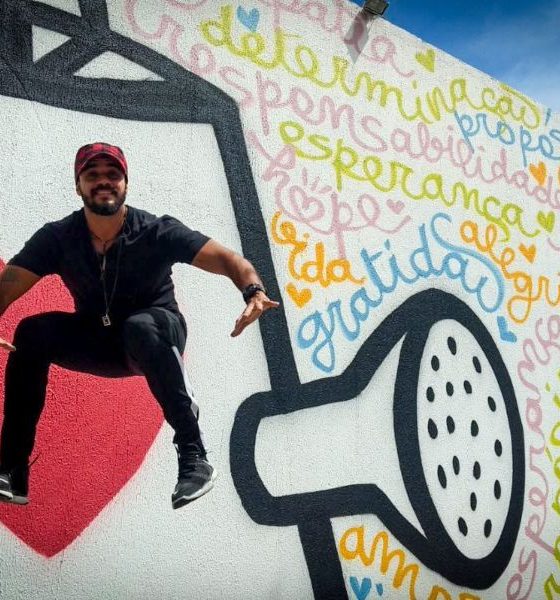 Arte de rua colore o Brasil na luta contra a Covid-19